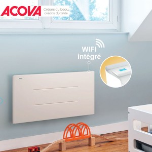 Radiateur electrique Acova 750W inertie fonte MARA connecté - TMR075063EEZF