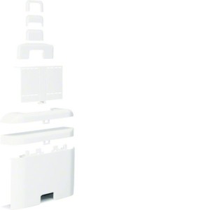 Té de Dérivation, 3D ATA 20X75 Pure - HAGER ATA207589016 