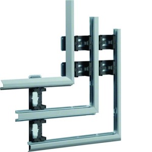 Angle Plat ep12.5mm 2cpts Zing - GOULOTTES ENCASTREES  HAGER BKIS121305DVERZ 