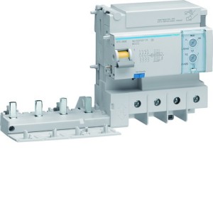 Bloc dif 4P 125A réglable AC - BLOCS DIFFERENTIELS  HAGER BTC480E 