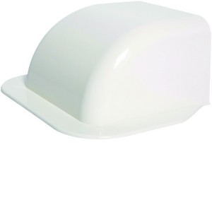 Pass de mur CLM75125 Blanc P - GOULOTTE DISTRIBUTIO  HAGER CLM7512561 