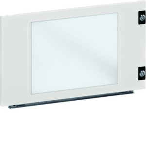 Porte partielle vitrée, quadro.evo 600x600 - HAGER FN6060PGW 