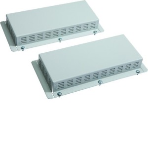 Ventilation bonnet,pour plaque entrée de câbles mortaise, en haut - HAGER FZ403WP 