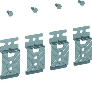 Patte de fixation murale,univers,pour FR/FS armoires - HAGER FZ829 