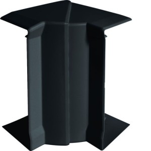 Angle intérieur queraz enclipsage direct pour GBD50131 RAL 9011 noir - HAGER GBD5013149011 