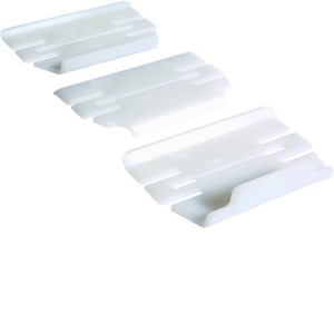 Jeu d'éclisses queraz pour GBD50131 RAL 9016 Pure - HAGER GBD501319 