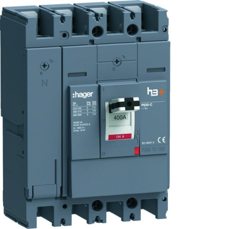 Interrupteur h3+ P630 4x400A - HAGER HCW401AR 
