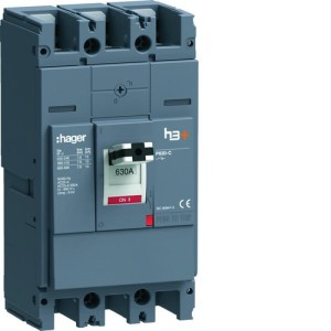 Interrupteur h3+ P630 3x630A - HAGER HCW630AR 