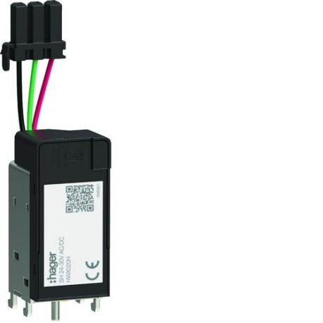 Bobine à émission 24-30V AC/DC (SH) - HAGER HWX020H 