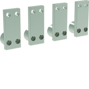 Prises Avant - haut/bas - HW1 fixe 4 Pôles (FC) (pièce détachée) - HAGER HWY041HSA 