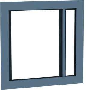 Cadre de porte fine pour HW1 Débrochable (DF) - HAGER HWY281H 