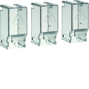 Capot cache borne 3P inter. 125-200A - HAGER HZC201 