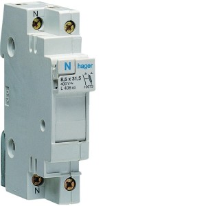 CC 1P+N 20A L31 1m -   HAGER L40600 