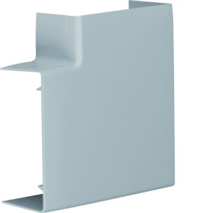 Angle plat variable lifea pour LF/LFF40090 h 90mm x p 40mm RAL 7030 gris - HAGER LFF4009057030 