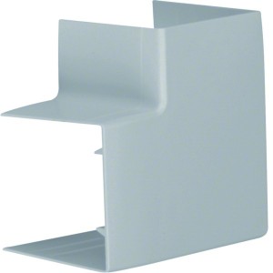 Angle plat variable lifea pour LF/LFF60060 h 60mm x p 60mm RAL 7030 gris - HAGER LFF6006057030 