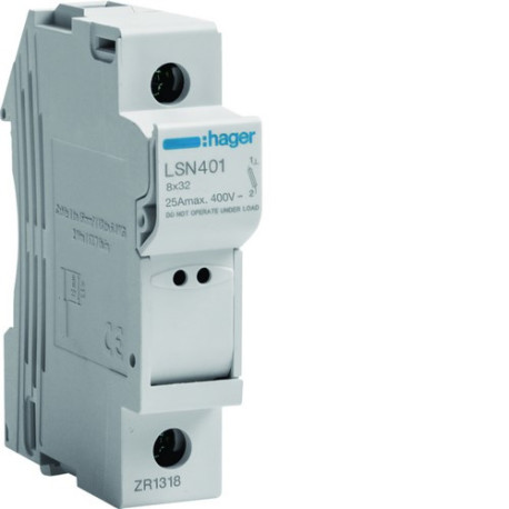 CC 1P 25A 400V L32 1M -   HAGER LSN401 