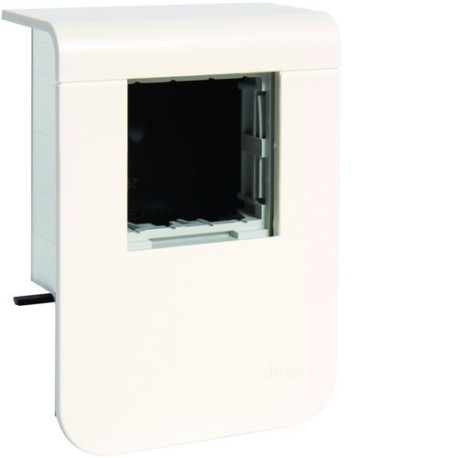 Support d'appareillage 45x45 pour plinthe SL20055 Pure - HAGER SL200559709016 