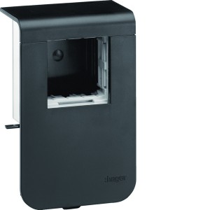 Support app 45 SL20080 Noir - MOULURES PLINTHES  HAGER SL200809709011 