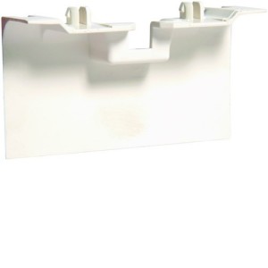 Pièce de recouvrement de support d'appareillage pour plintheSL20115 Pure - HAGER SL20115AF9016 