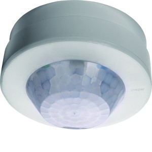 détecteur couloir 30 x 5 mètres de mouvement plafond saillie KNX EASY/ETS - HAGER TXC515 