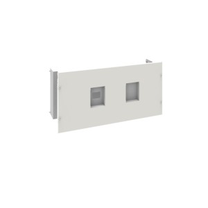 Kit 2xP250 quadro.evo, 600x300, vertical, avec interverrouillage - HAGER UC263PIN 