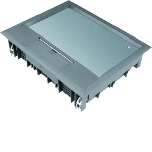 Boîte sol 18 mod.12mm grise - GOULOTTE INSTALLATIO  HAGER VE09127011 