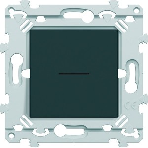 InterBP voyant anthracite - HAGER WE023A 