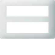 Plaque 16 modules essensya Pure - HAGER WE408 