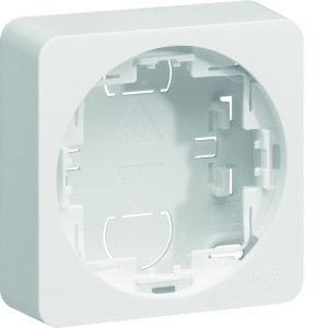 ateha Boîte simple vide associable - HAGER WJA681B 