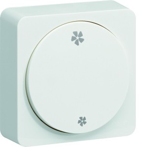 ateha interrupteur va-et-vient ou poussoir VMC  complet - HAGER WJC048B 