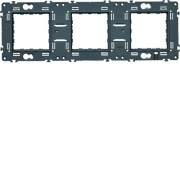 Support gallery triple horizontal et vertical entraxe 71 - HAGER WXA465 