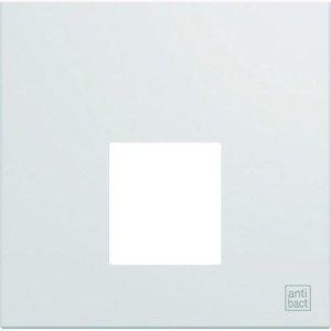 Enjoliveur prise RJ45 2M gallery antibacterien - HAGER WXD202H 