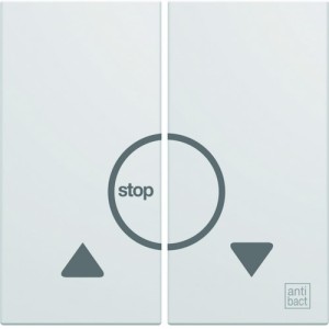 Enjoliveur BP volet roulant gallery antibacterien - HAGER WXD301H 