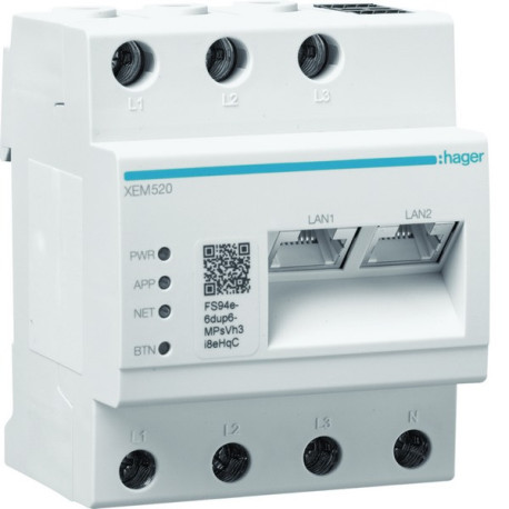 Witty accessoire Gestionnaire pour 20 points de charge connectable opérateur - HAGER XEM520 