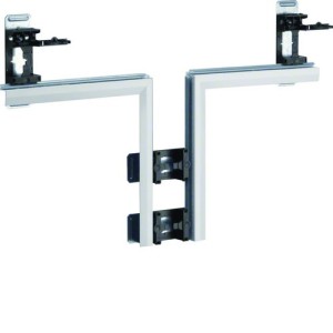 Té pour BKIS épais 25mm acier simple hauteur RAL 9016 Pure - HAGER BKIS251308E9016 