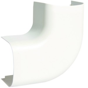 Angle plat CLM50065 Blanc P - GOULOTTE DISTRIBUTIO  HAGER CLM500655 