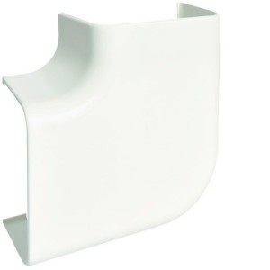 Angle plat CLM75125 Blanc P - GOULOTTE DISTRIBUTIO  HAGER CLM751255 