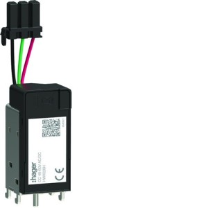 Bobine à fermeture 48-60V AC/DC (CC) - HAGER HWX026H 