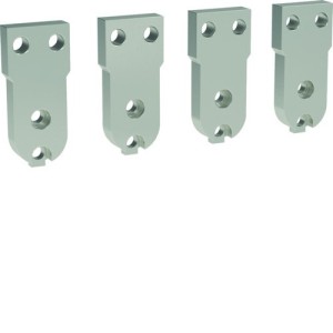 Prises Avant - bas,court - HW1 débrochable 4 Pôles (FC) (pièce détachée) - HAGER HWY047HSA 