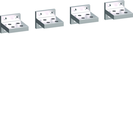 Prises Arrières - haut/bas - 1000-2500A - HW4 4P (RC) - HAGER HWY069H 