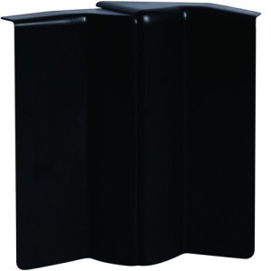 Angle Int SL15100 Noir - MOULURES PLINTHES  HAGER SL1510049011 