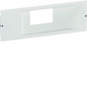 Plastron Sx L600 pour unité fonctionnelle P250 cde motorisée a/s bloc diff - HAGER UCSX262MR 