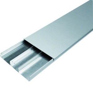 Goul acier 28 x 240 sol béton - GOULOTTE INSTALLATIO  HAGER UK240283 