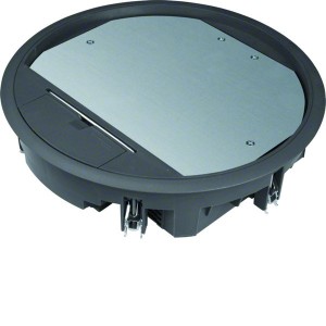 Boîte sol 20 mod.12mm noire - GOULOTTE INSTALLATIO  HAGER VR10129005 