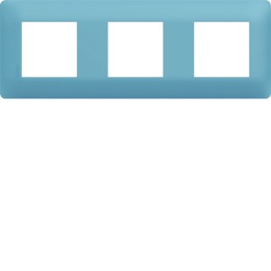 Plaque 3 postes essensya Riviera - HAGER WE533 