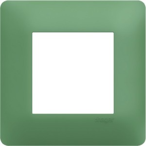 Plaque 1 poste essensya Botanic - HAGER WE541 