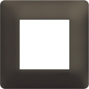 Plaque 1 poste essensya Terra - HAGER WE571 