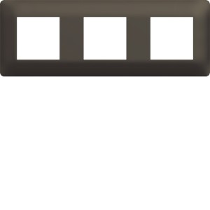 Plaque 3 postes essensya Terra - HAGER WE573 