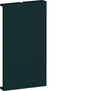 Cache porte-étiquette gallery noir - HAGER WHT1405 