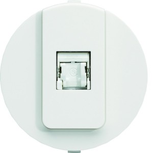 ateha prise RJ45 catégorie 6 FTP pour Grade 2 associable - HAGER WJA223B 